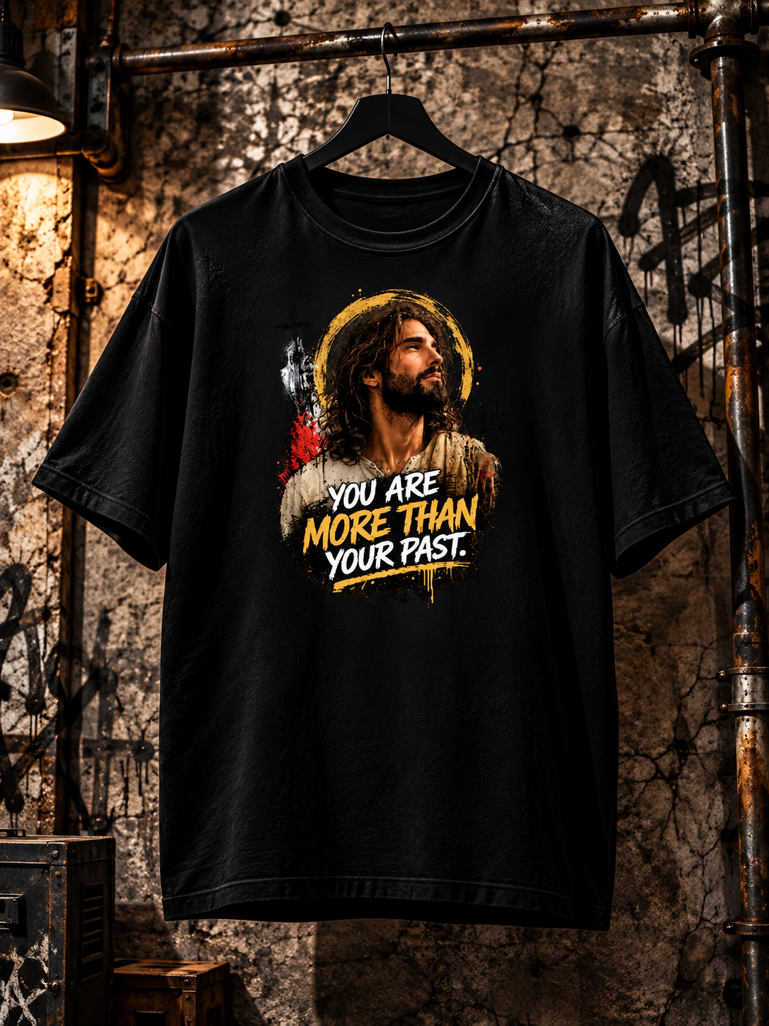You Are More Than Your Past – Christian Faith Graphic T-Shirt