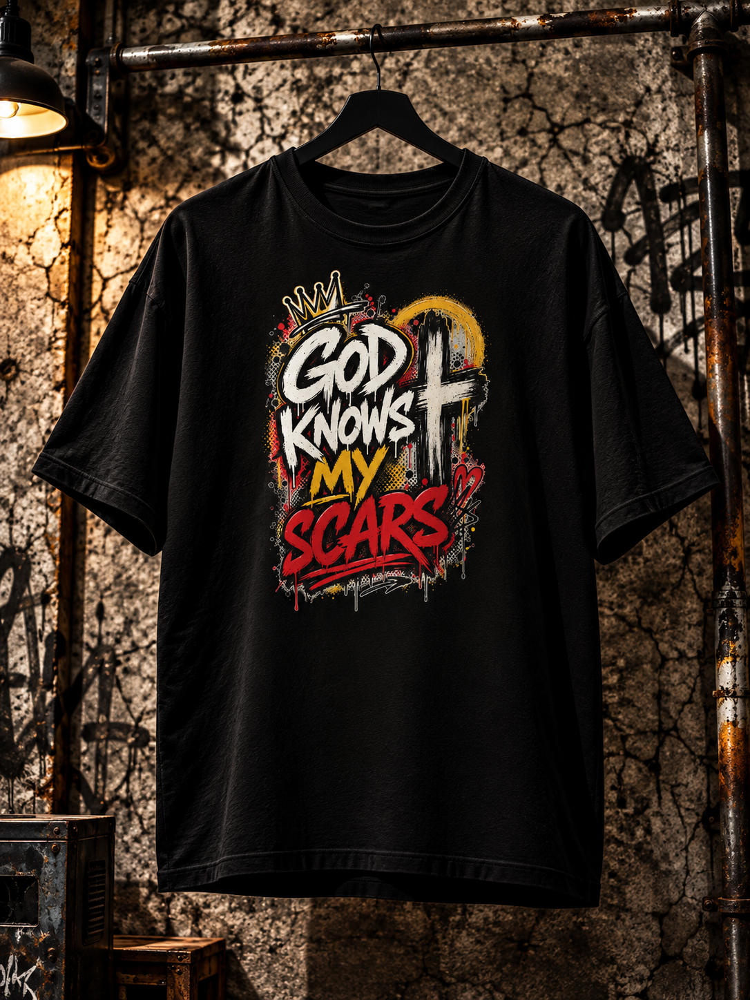 God Knows My Scars - Unisex classic tee