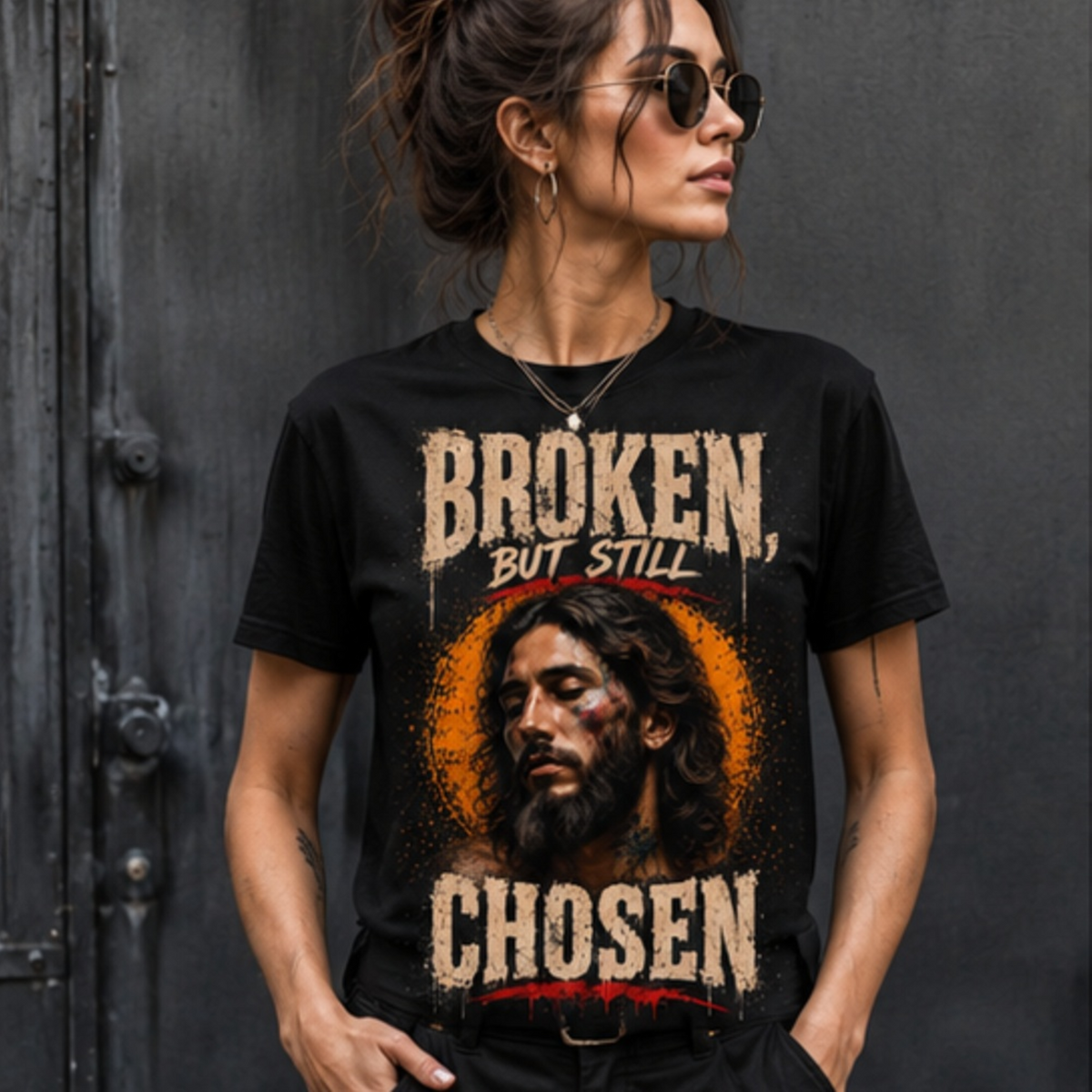 Broken but Still Chosen - Unisex t-shirt