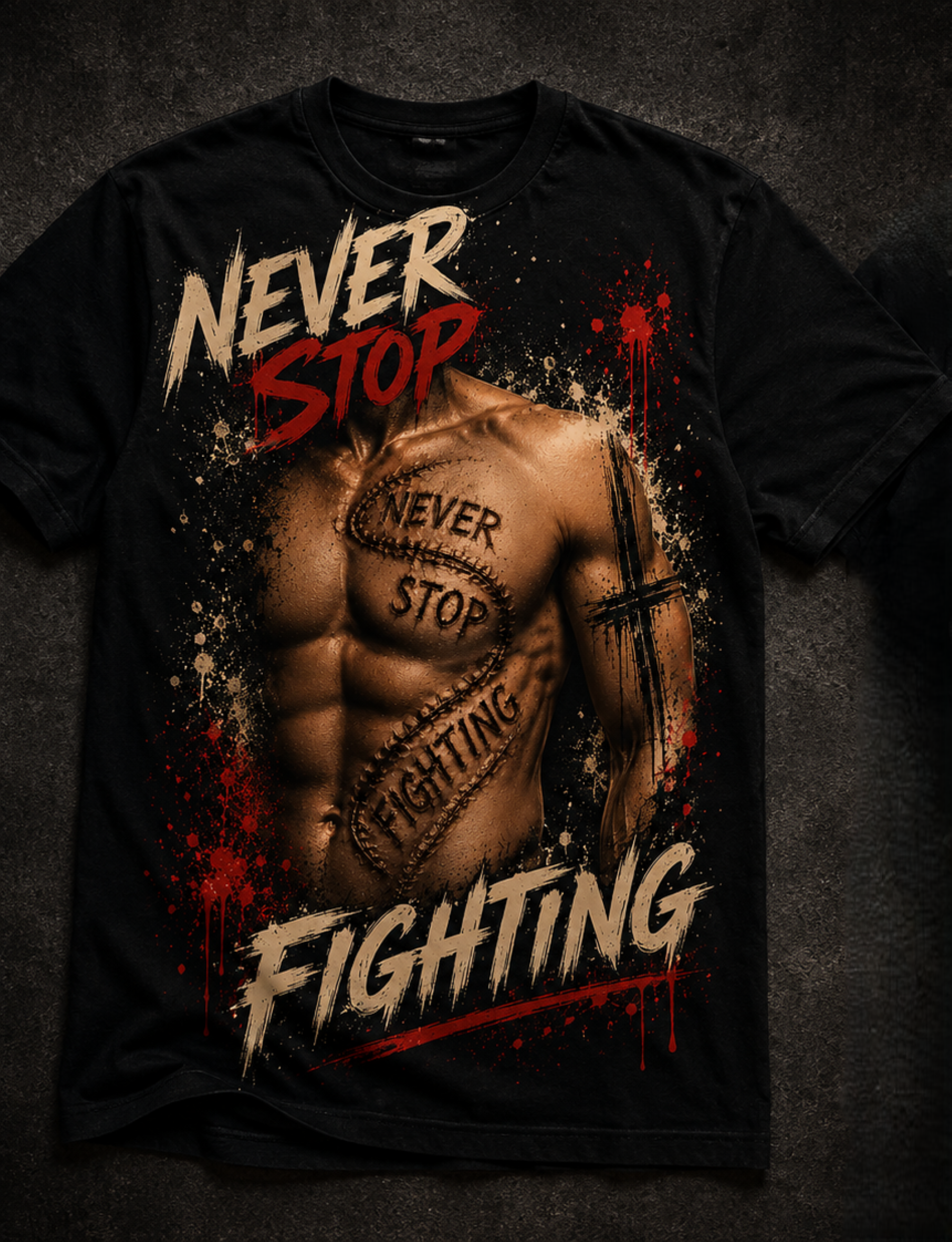Never Stop Fighting - Unisex classic tee