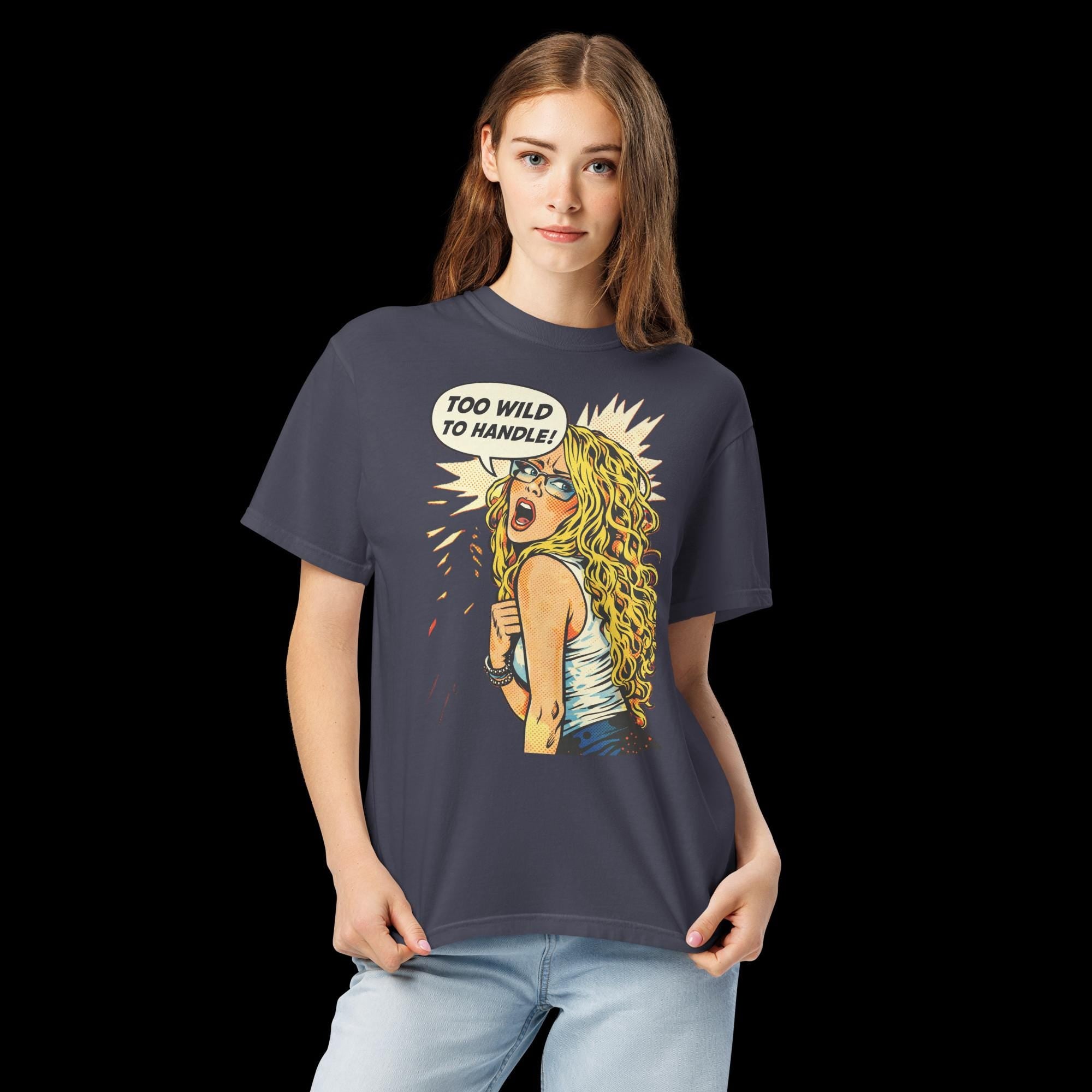 Too Wild to Handel - Garment-dyed heavyweight t-shirt __etsy:8107686584