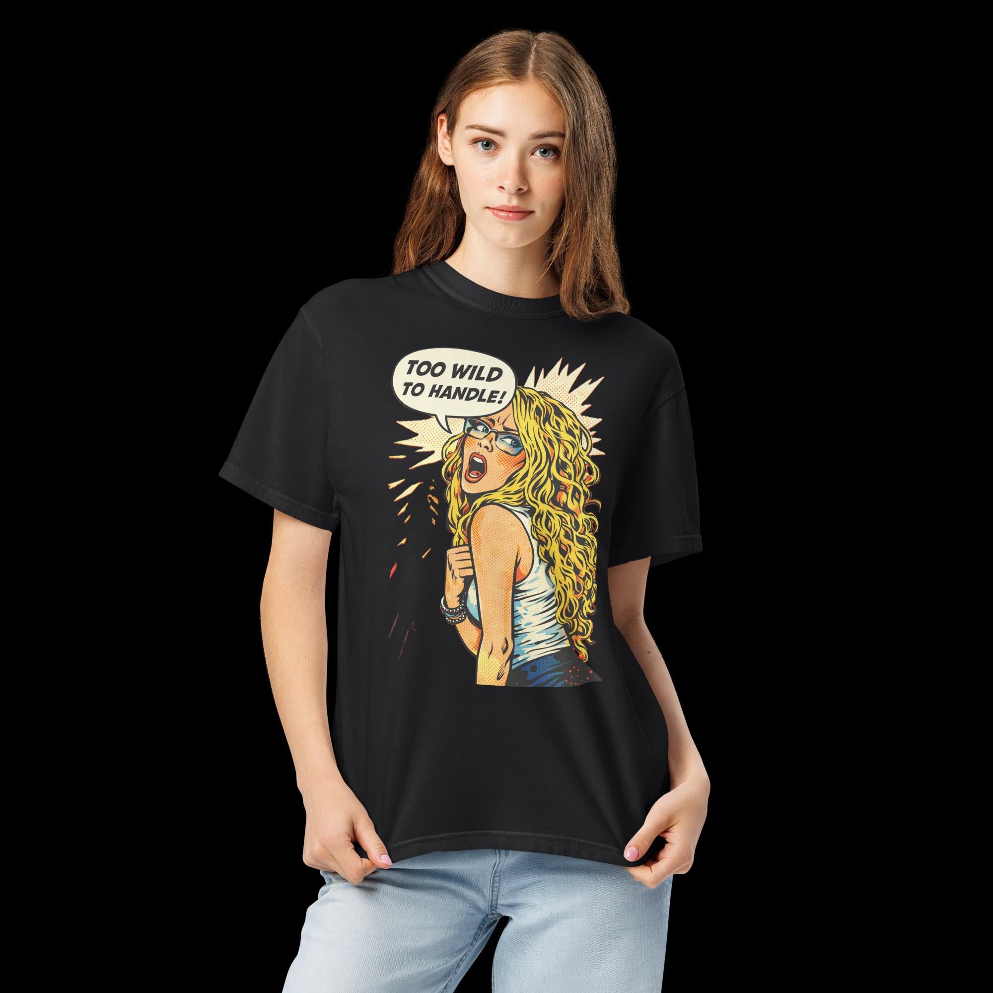 Too Wild to Handel - Garment-dyed heavyweight t-shirt __etsy:8155591853
