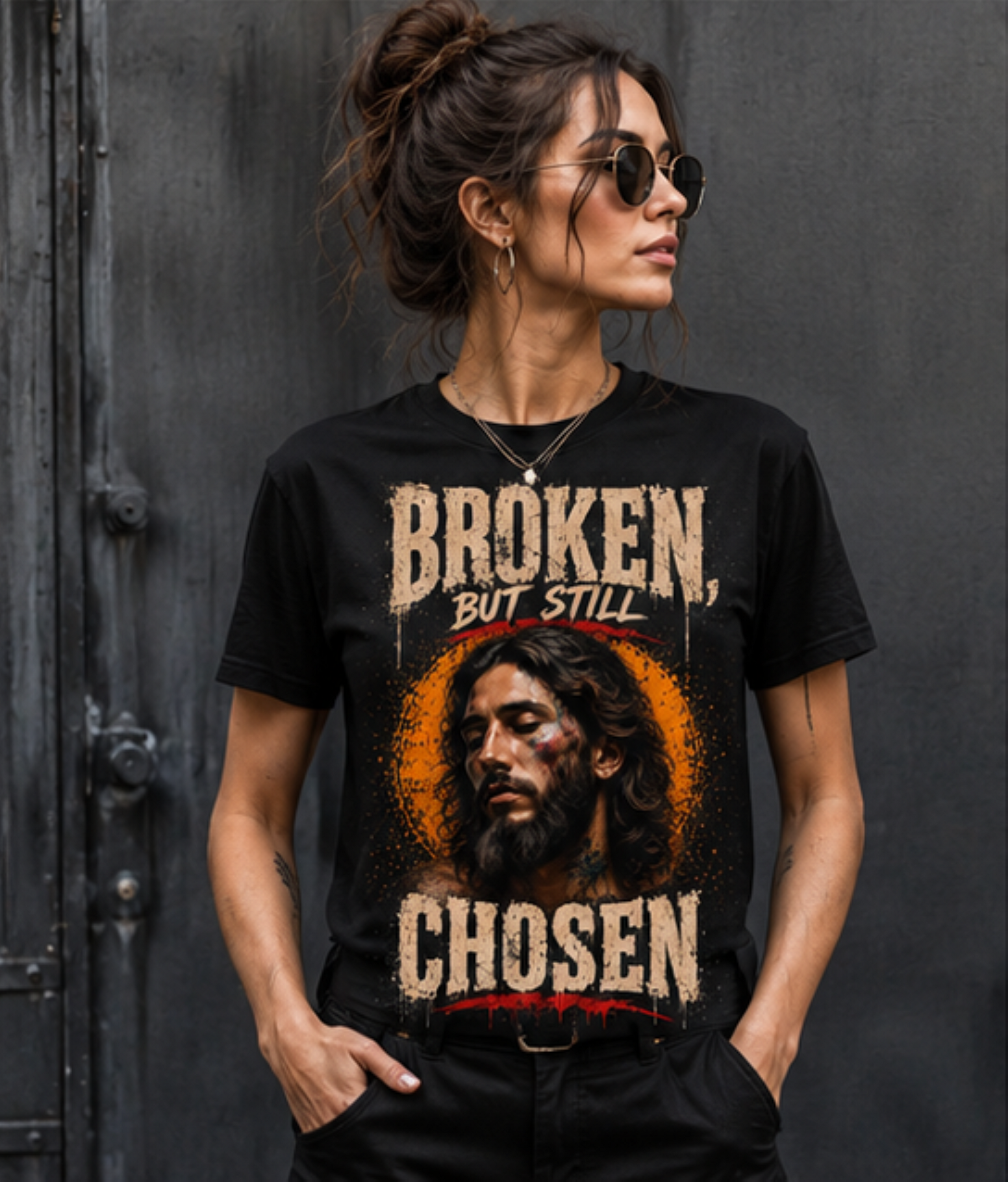 Broken but Still Chosen - Unisex t-shirt