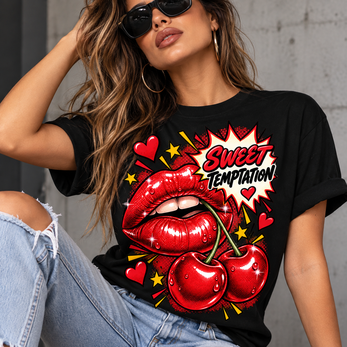 Sweet Temptation – Retro Pin-Up Pop Art