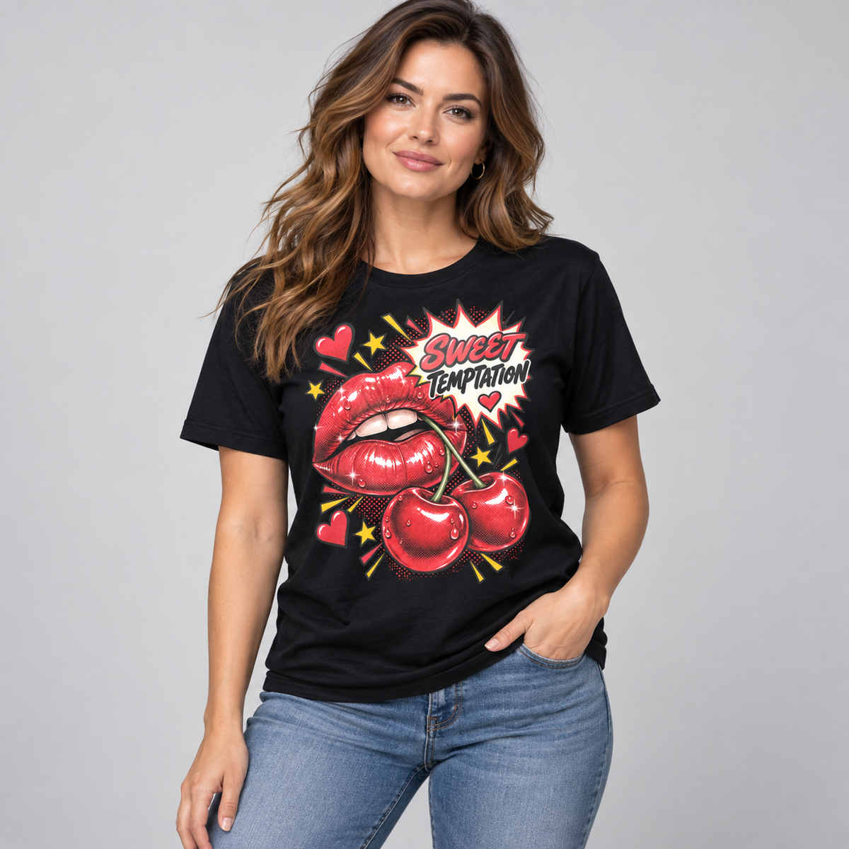 Sweet Temptation – Retro Pin-Up Pop Art