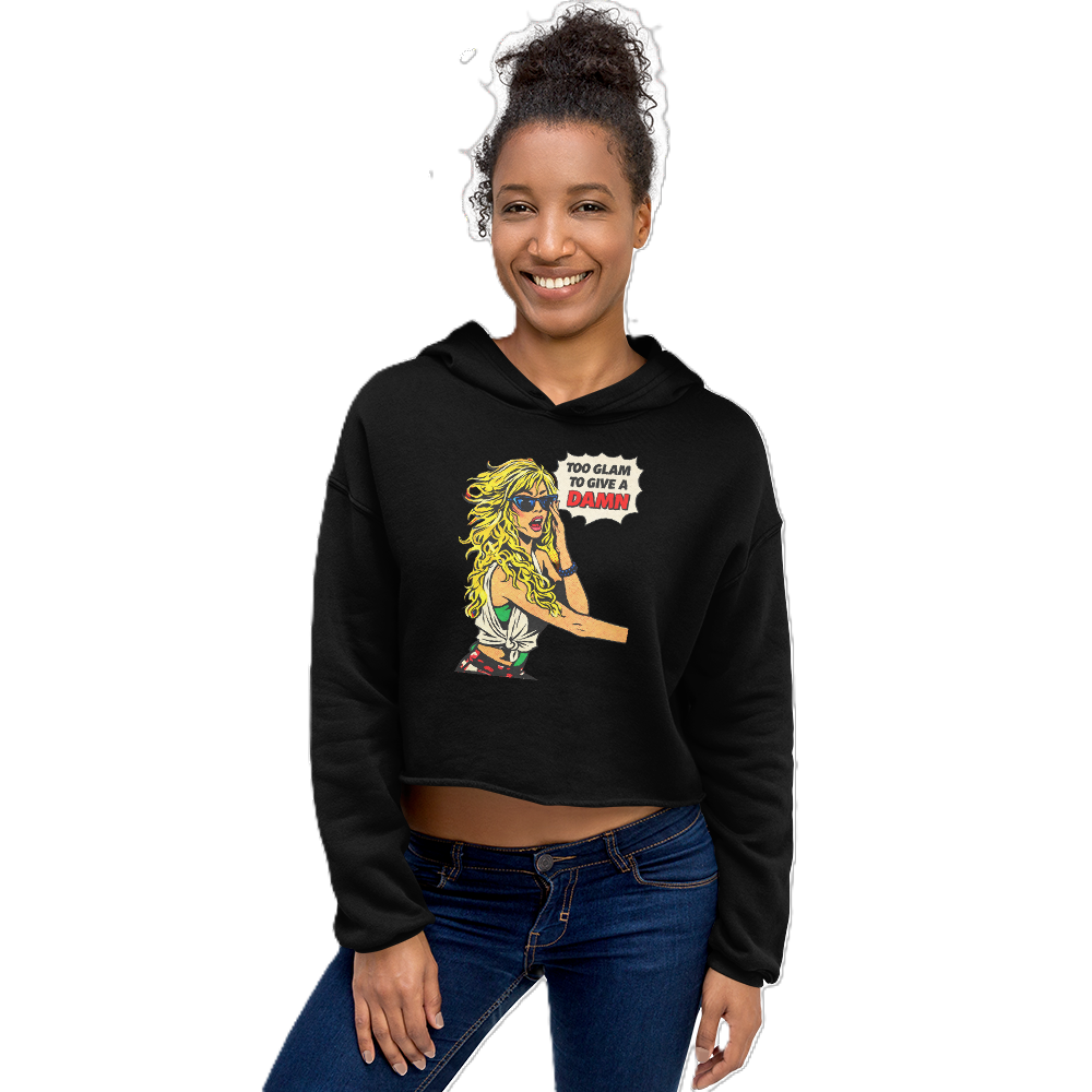 You Can’t Photoshop Your Personality - Crop Hoodie