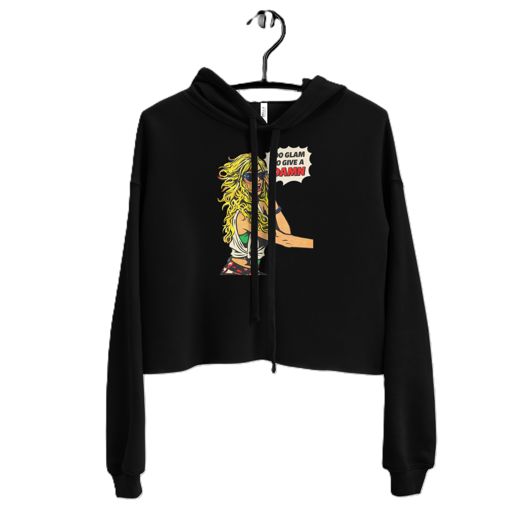 You Can’t Photoshop Your Personality - Crop Hoodie