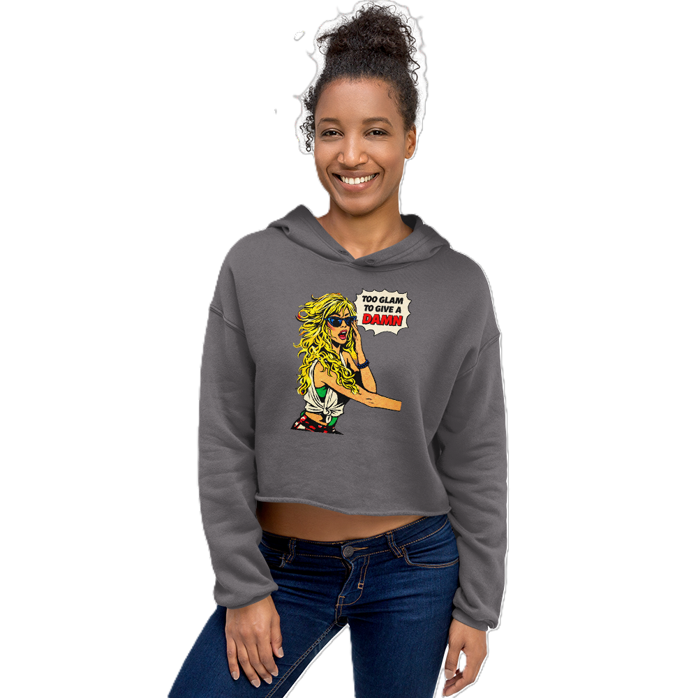 You Can’t Photoshop Your Personality - Crop Hoodie