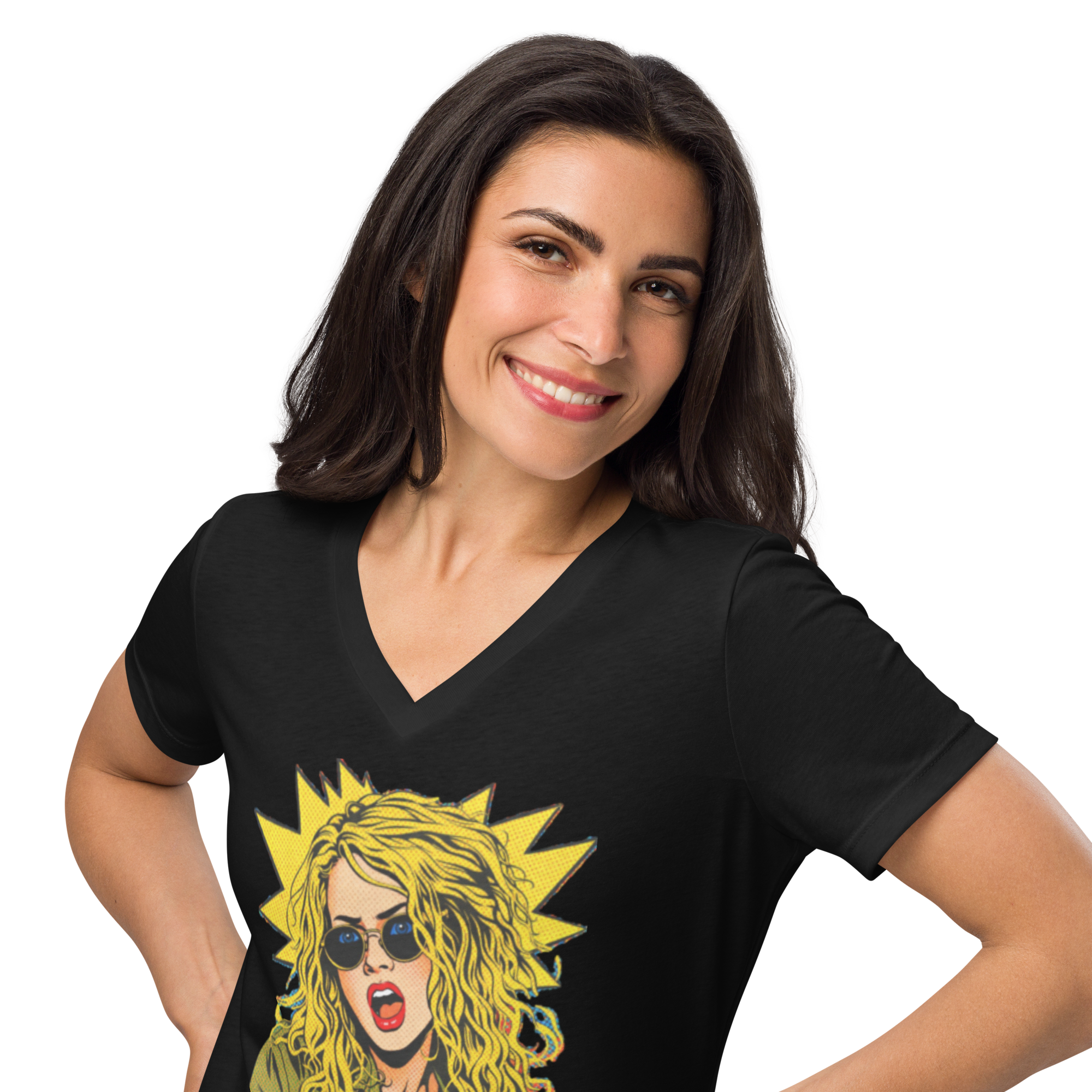 Don't Mess with Me - V-Neck T-Shirt